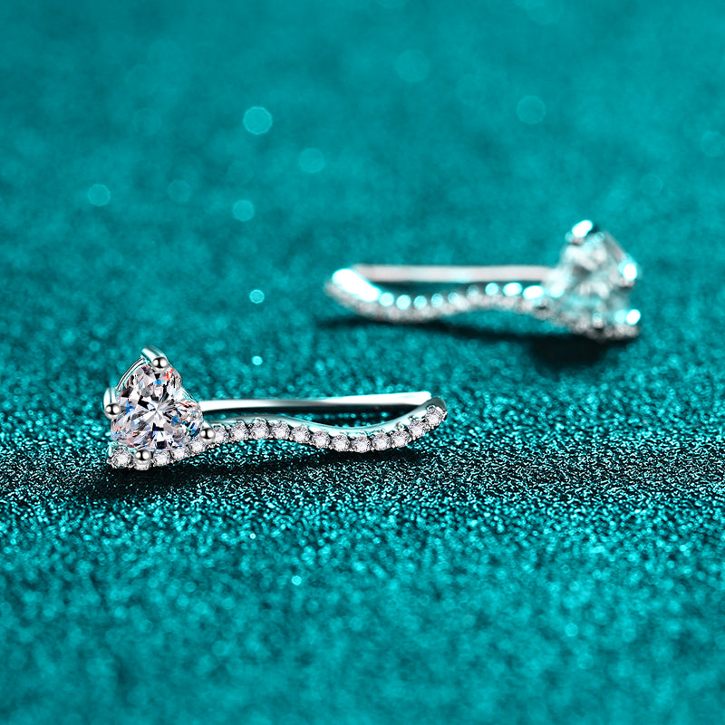 Tala Moissanite Earring