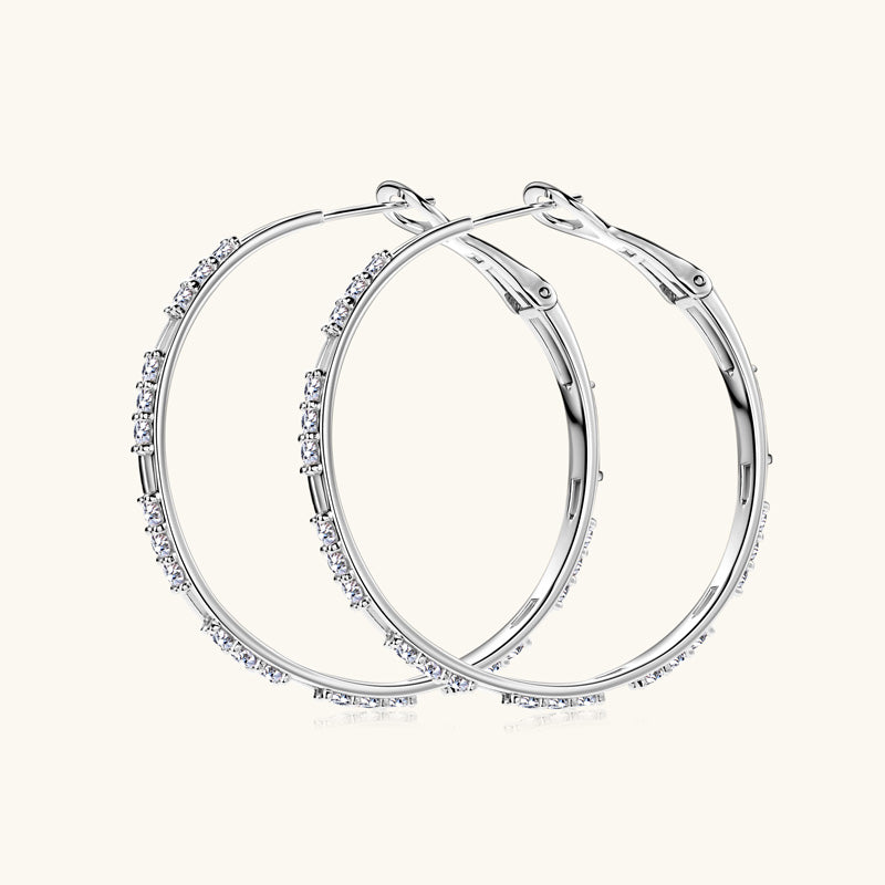 Cael Moissanite Earring