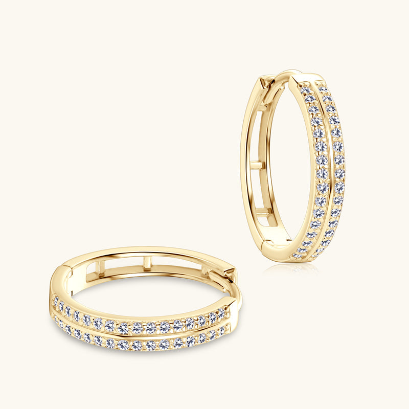 Mael Moissanite Earring