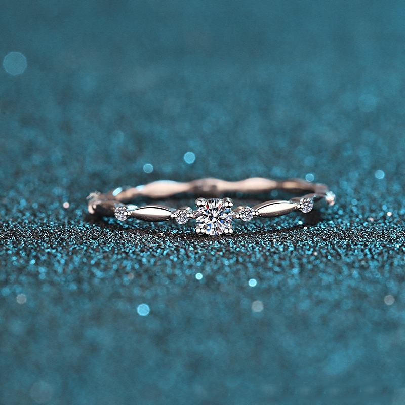 Cara Moissanite Ring
