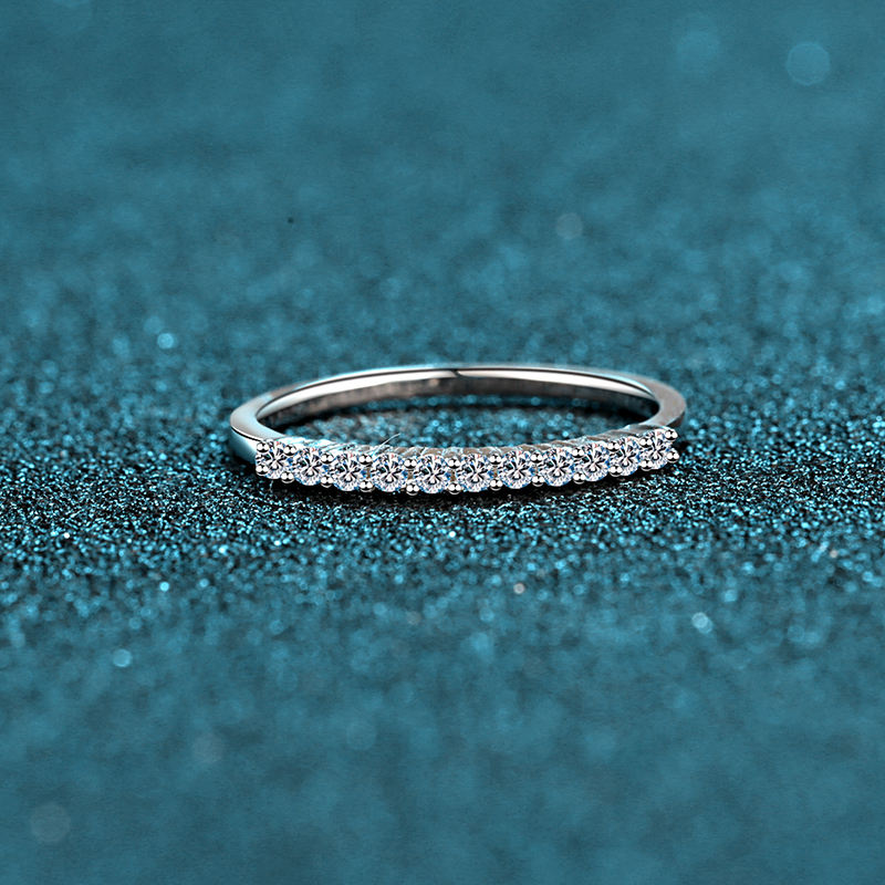 Uma Moissanite Ring