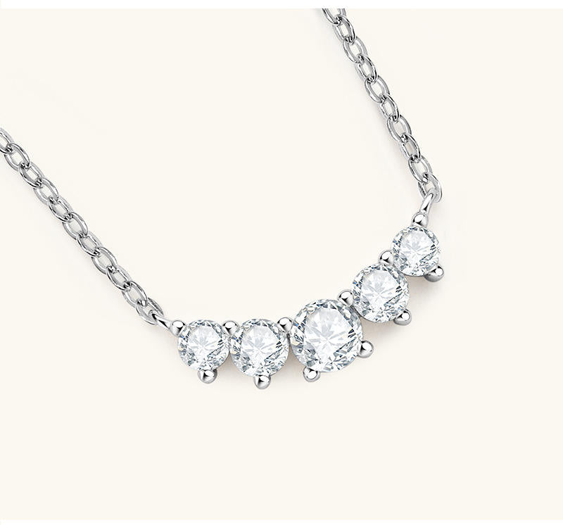 Brylee Moissanite Necklace