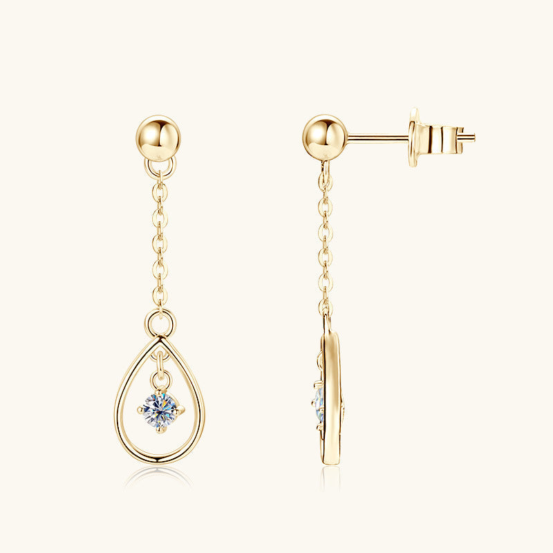 Riva Moissanite Earring