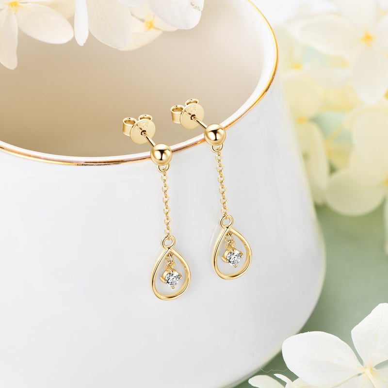 Riva Moissanite Earring