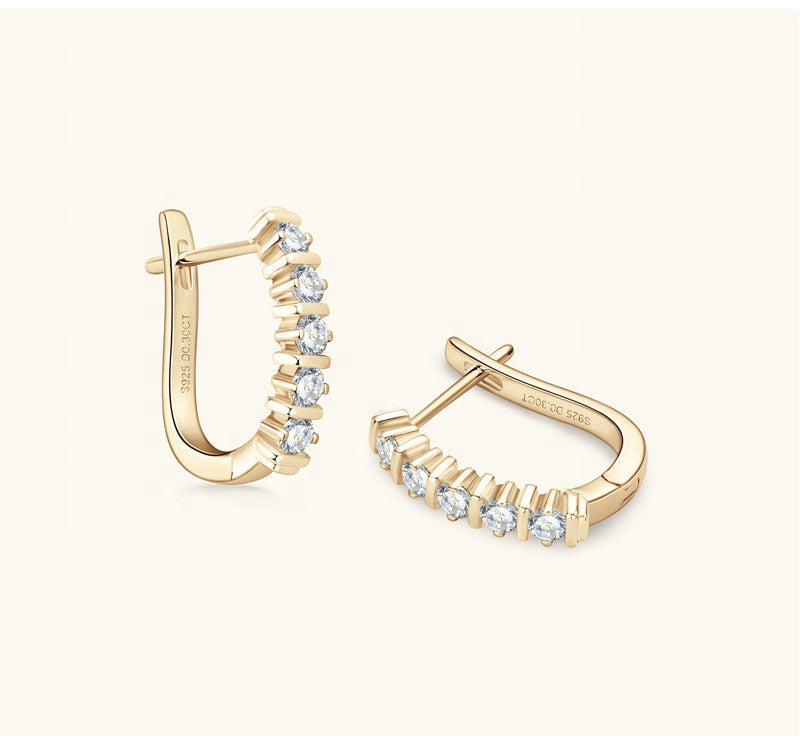 Zinara Moissanite Earring