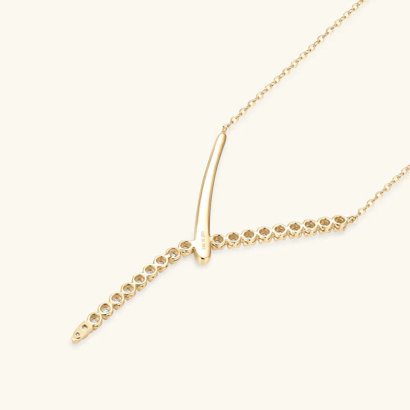 Taline Moissanite Necklace