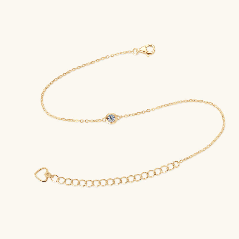 Riven Moissanite Bracelet