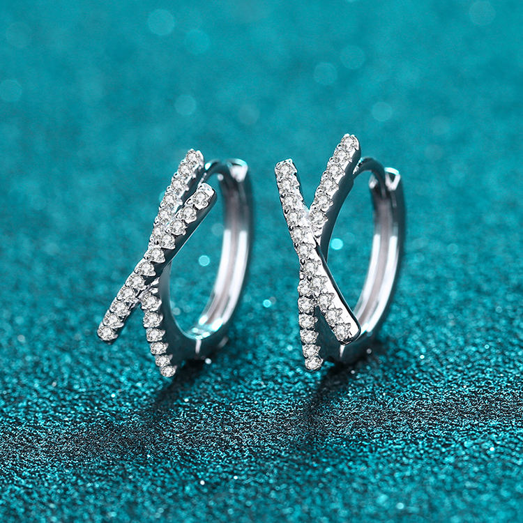 Sienna Moissanite Earring
