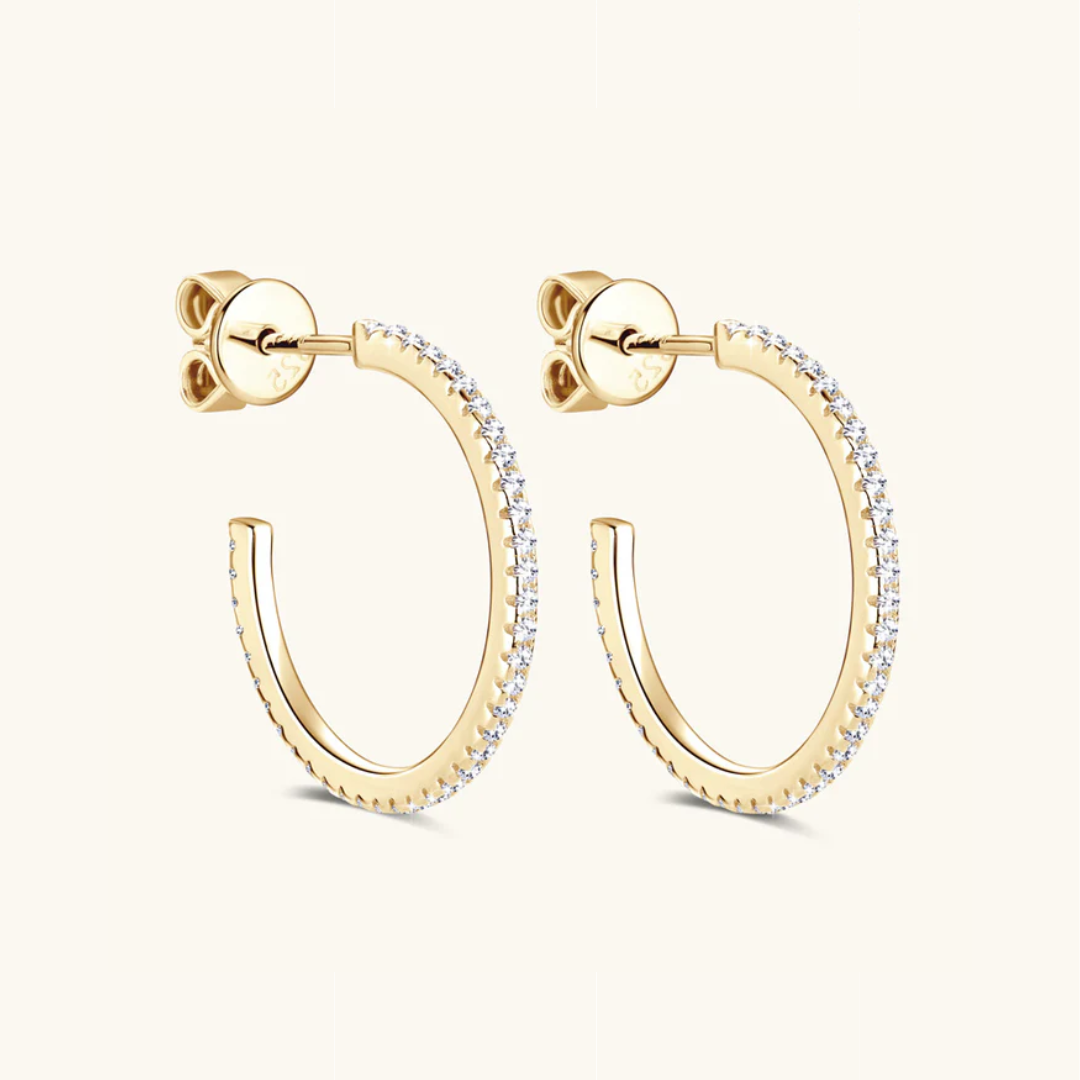 Marlena Moissanite Earring