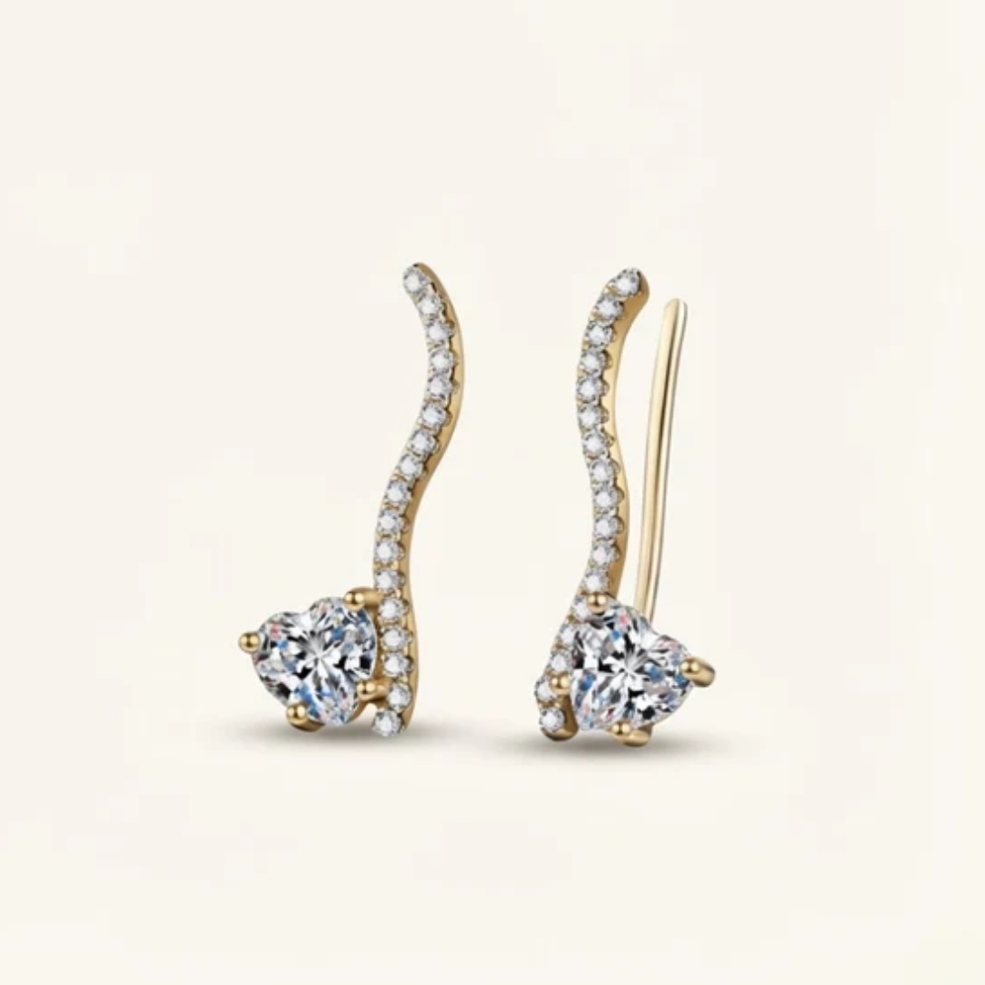 Tala Moissanite Earring