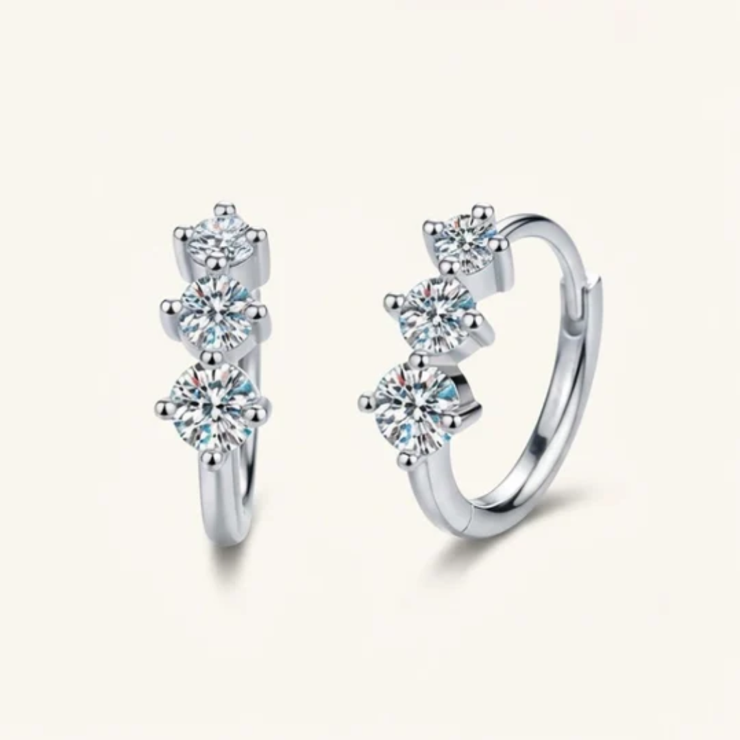 Mireille Moissanite Earring