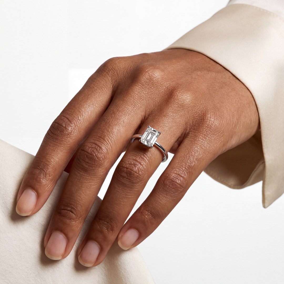 Cassie Moissanite Ring