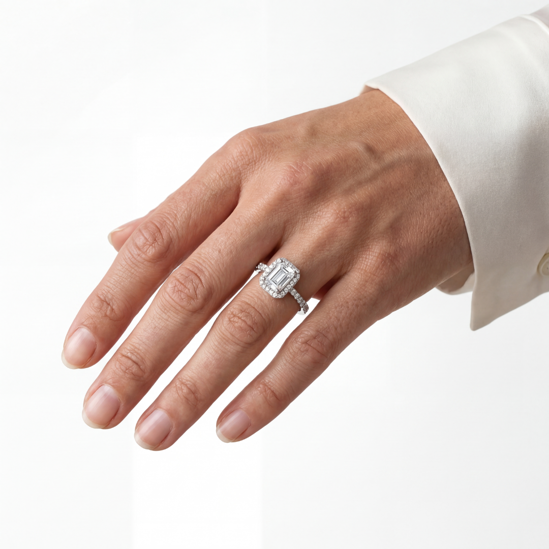 Kendall Moissanite Ring