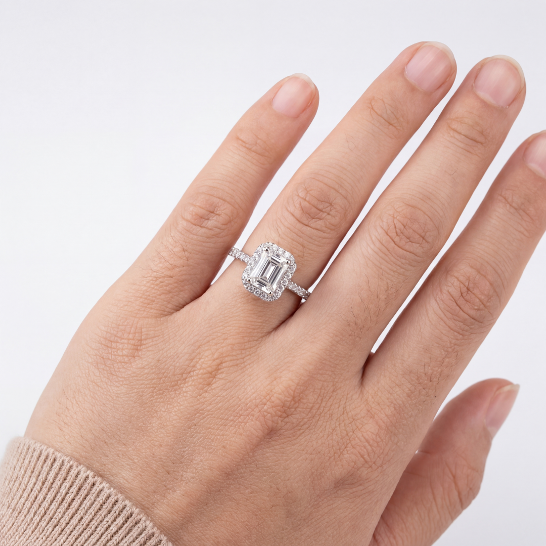 Kendall Moissanite Ring