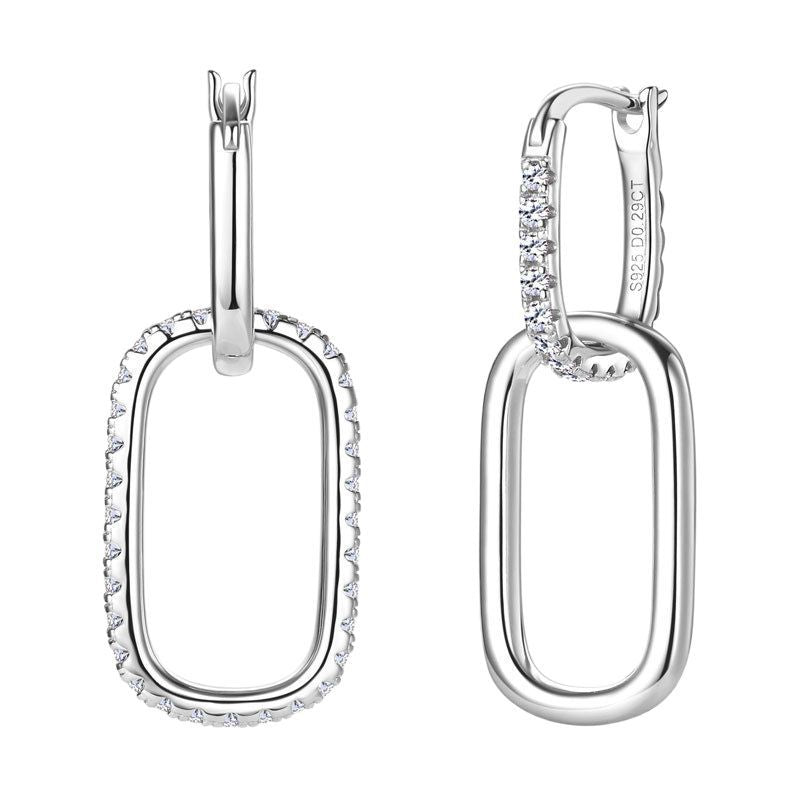 Willa Moissanite Earring