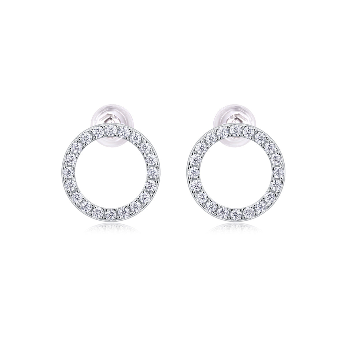 Raven Moissanite Earring