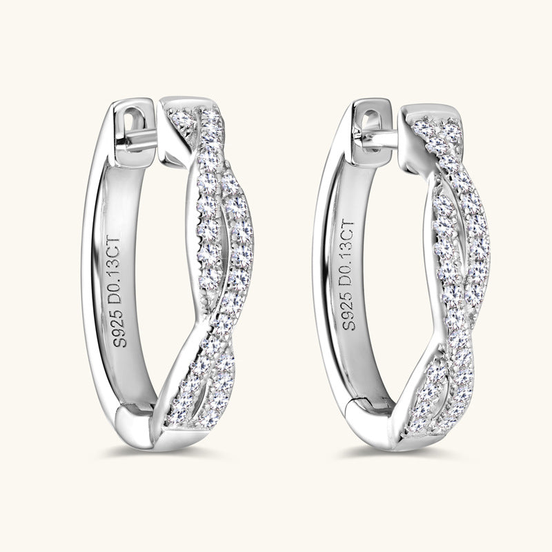 Rosaline Moissanite Earring