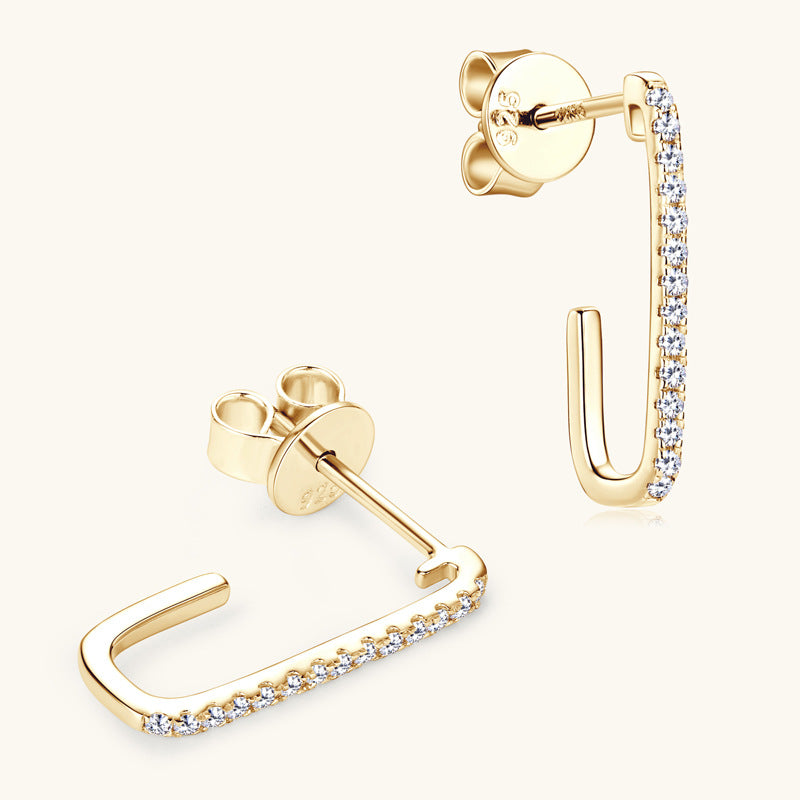 Imara Moissanite Earring