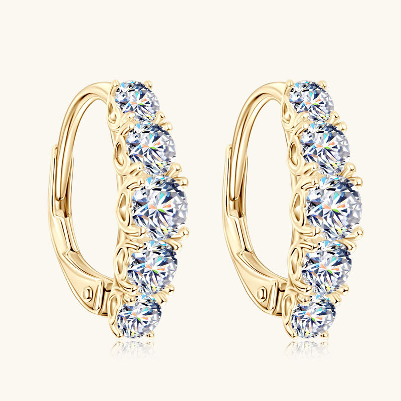 Virel Moissanite Earring