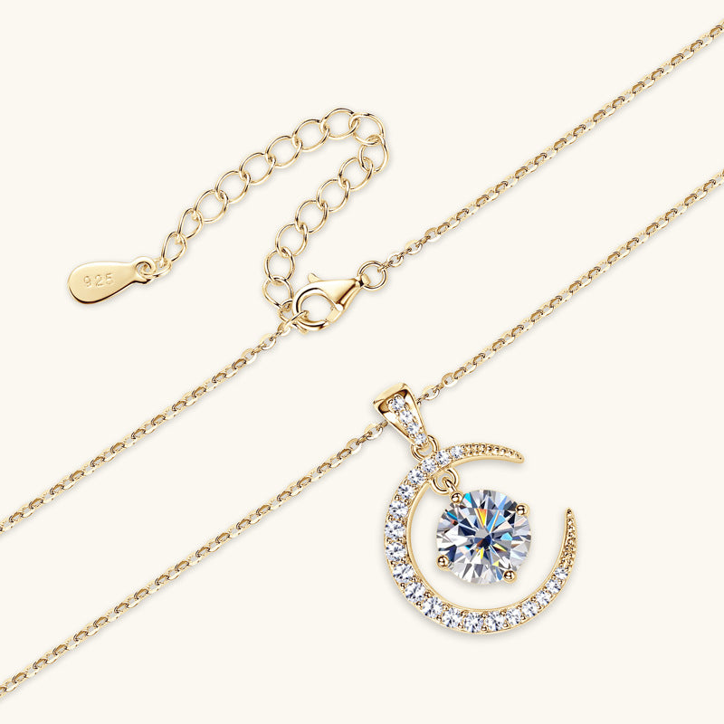 Solaine Moissanite Necklace