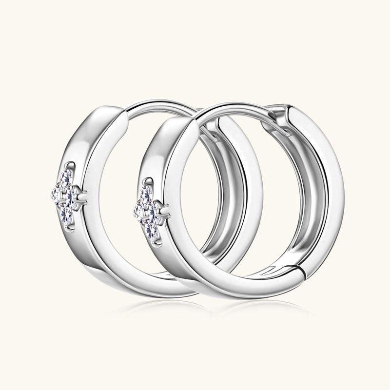 Lumi Moissanite Earring