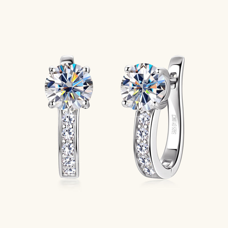 Aurelia Moissanite Earring