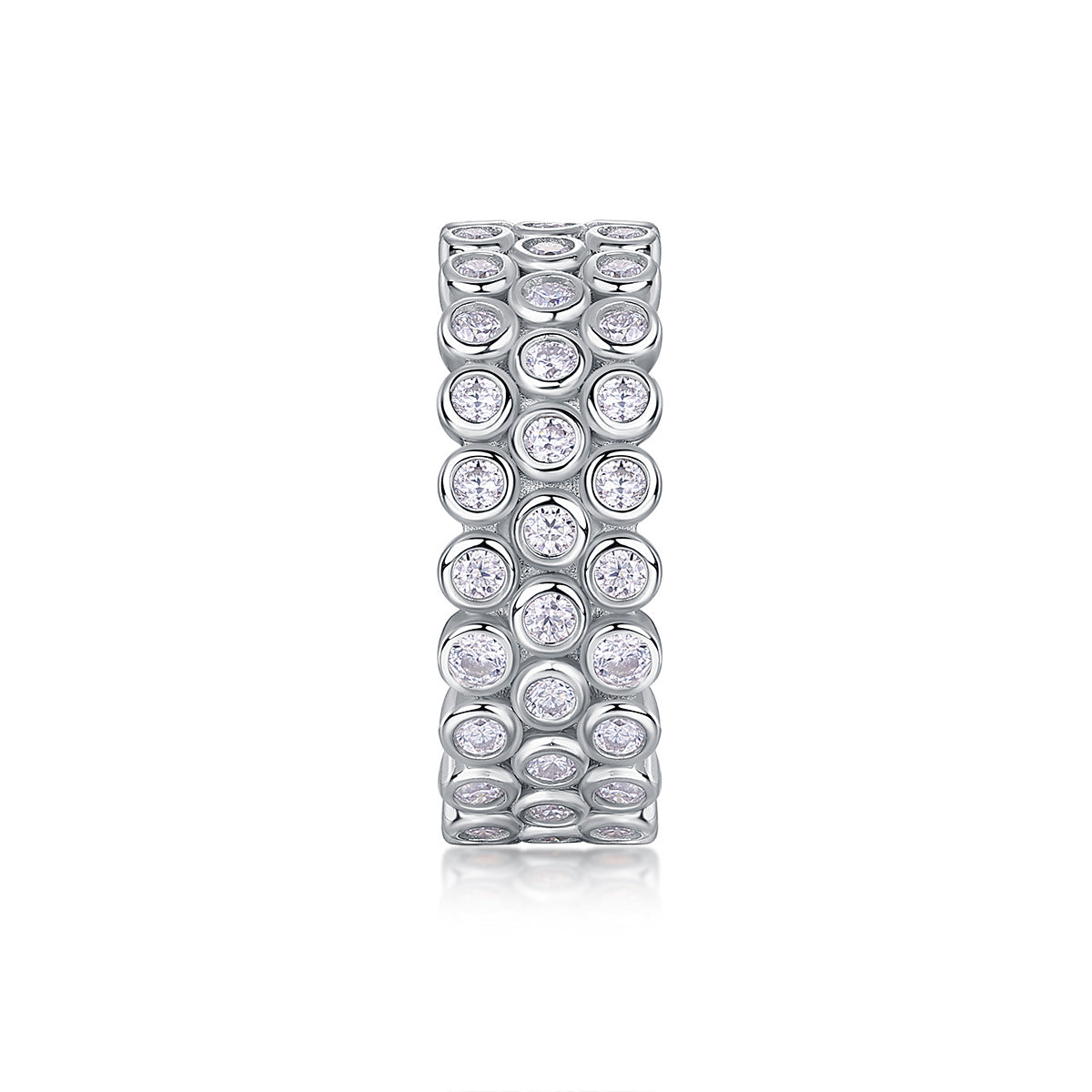 June Moissanite Ring