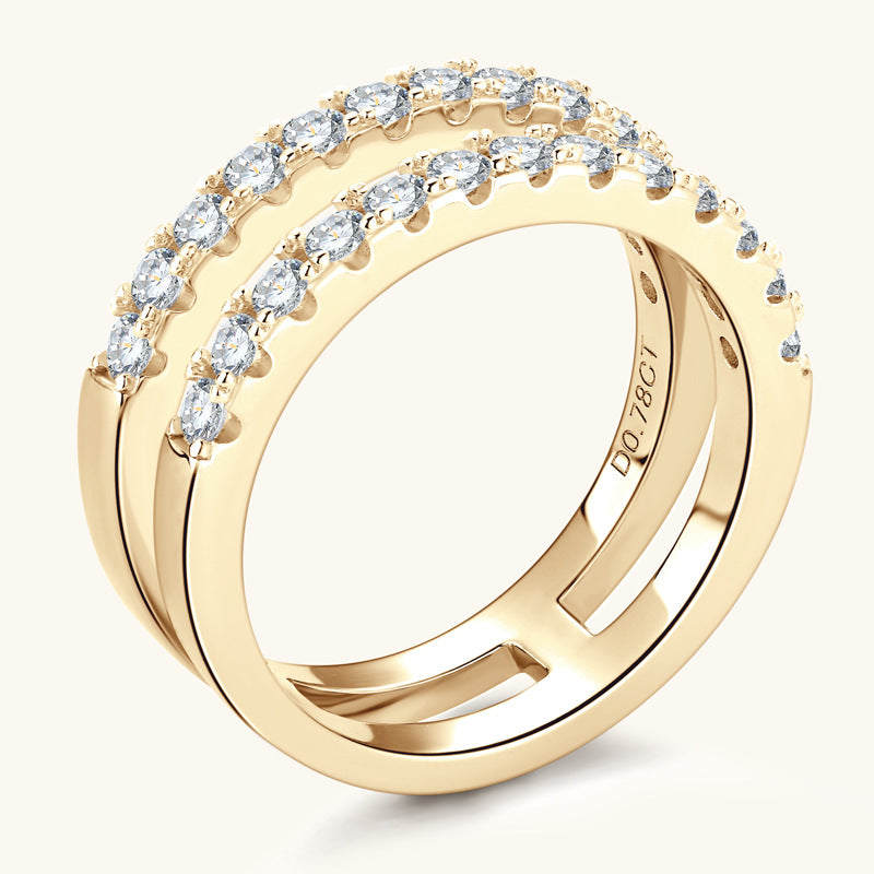 Lena Moissanite Ring