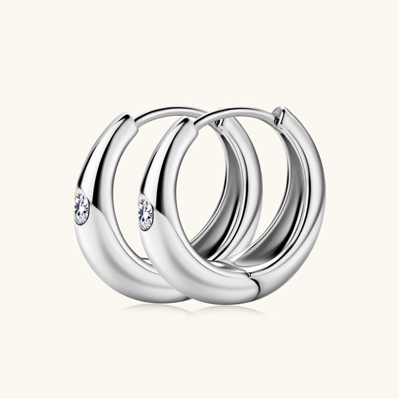 Waverly Moissanite Earring