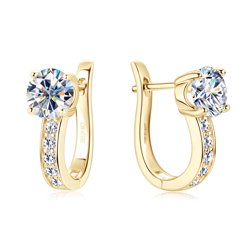 Aurelia Moissanite Earring