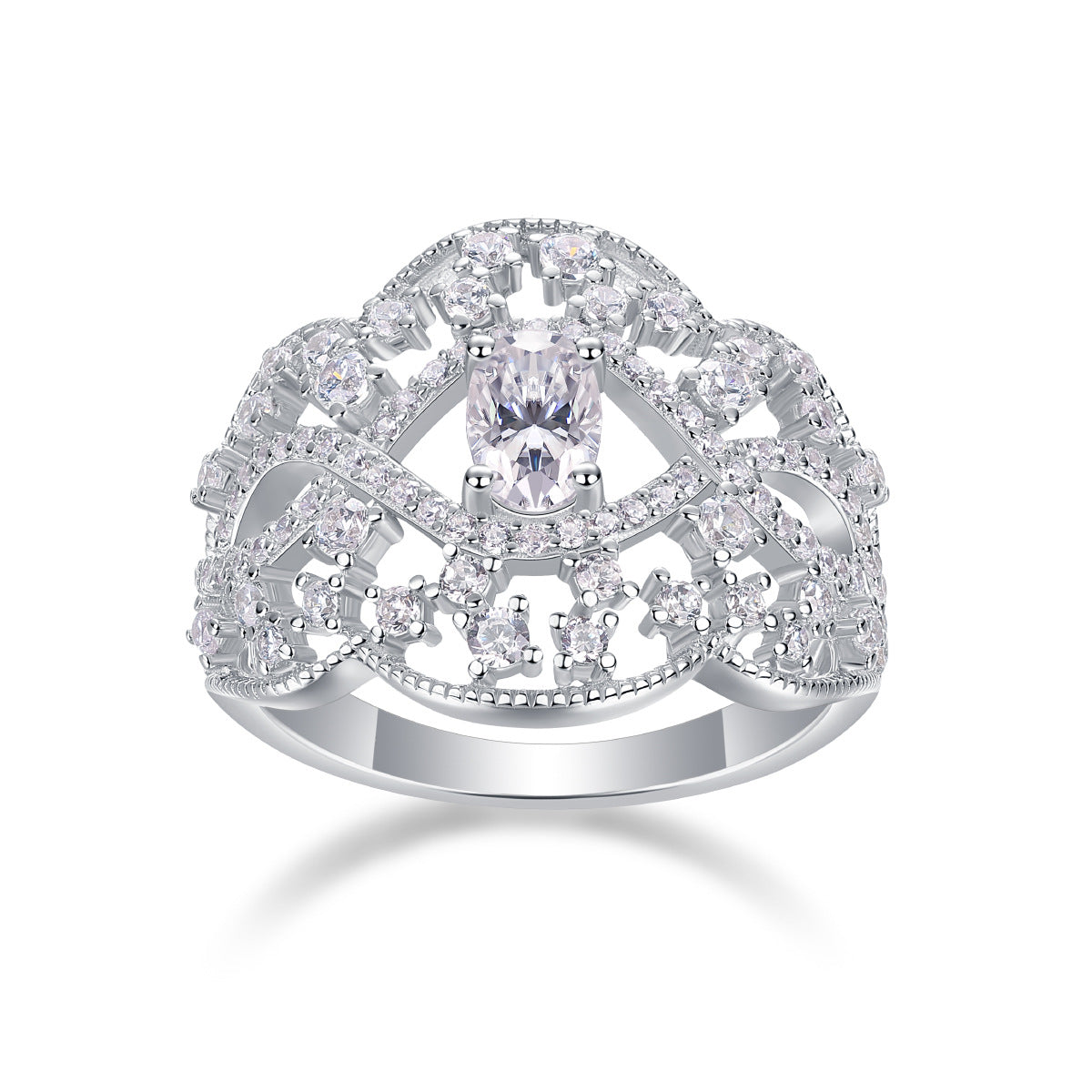 Grace Moissanite Ring