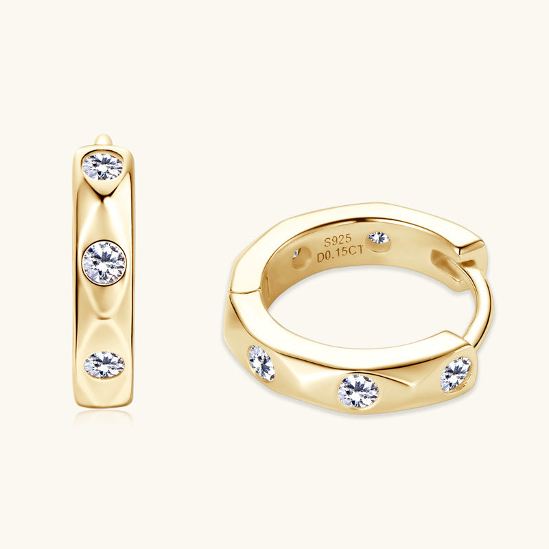 Thessaly Moissanite Earring