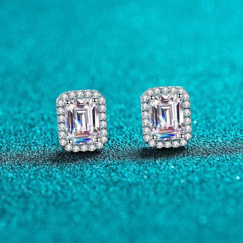 Brynn Moissanite Earring