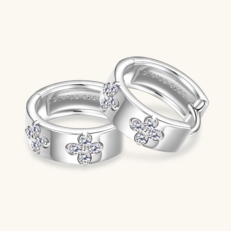 Elan Moissanite Earring