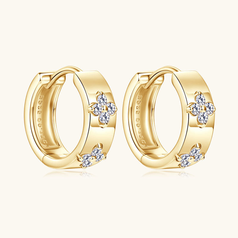 Elan Moissanite Earring