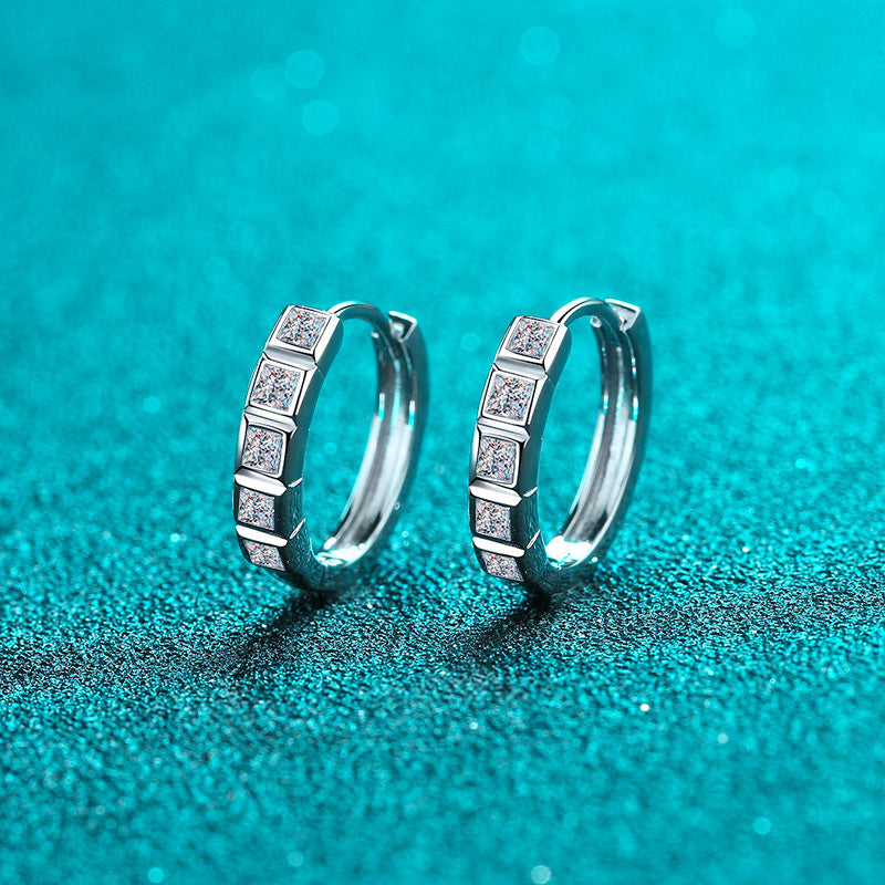 Soleil Moissanite Earring