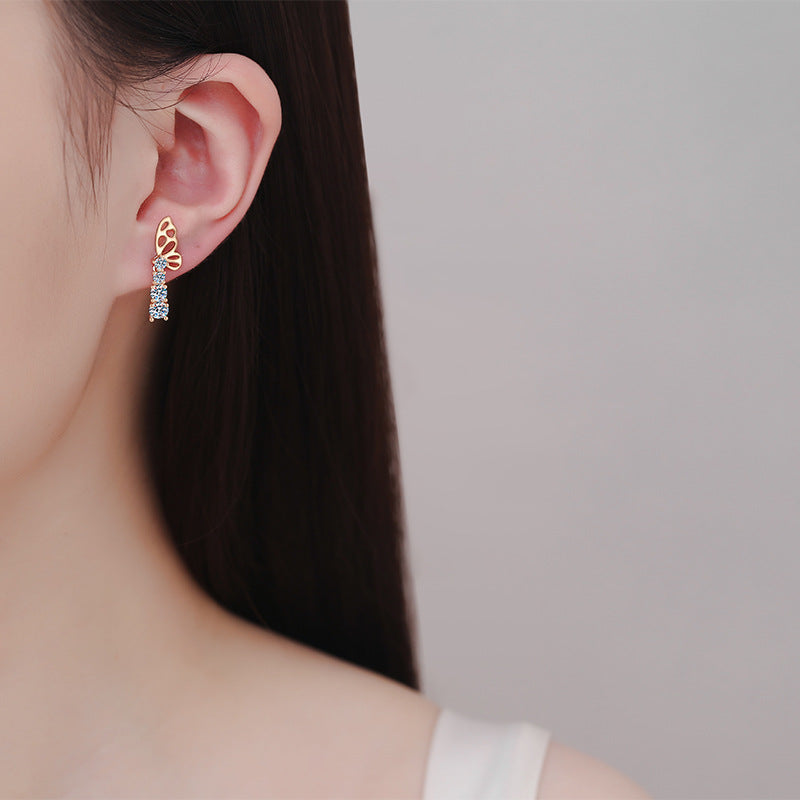 Moissanite Earring