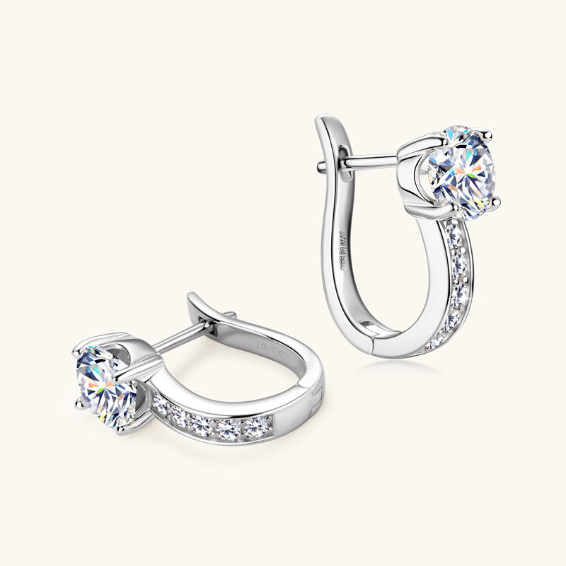 Aurelia Moissanite Earring