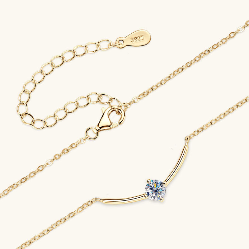 Catriona Moissanite Necklace