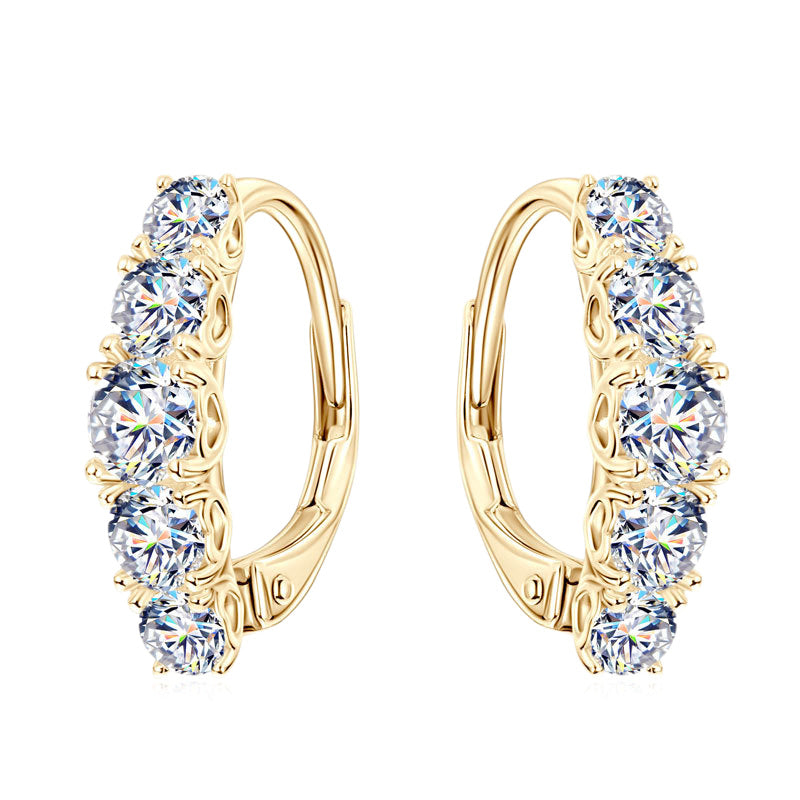 Virel Moissanite Earring