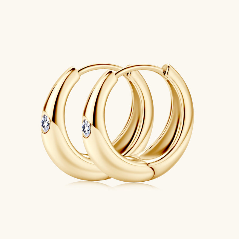 Waverly Moissanite Earring