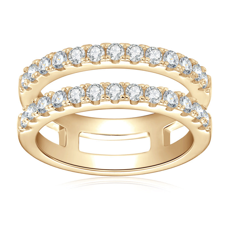 Lena Moissanite Ring