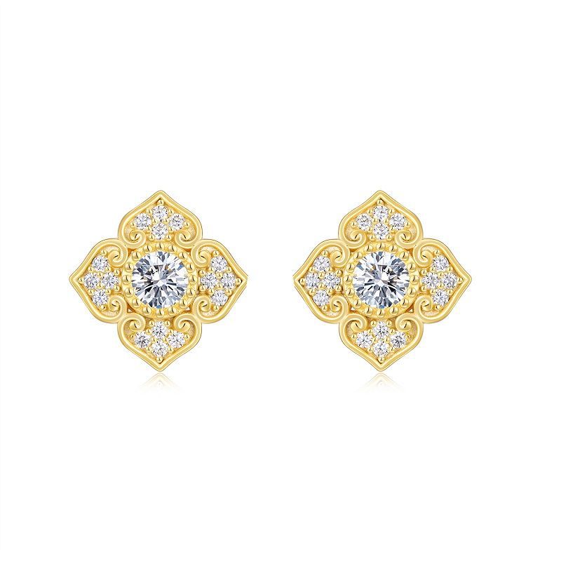 Vivienne Moissanite Earring