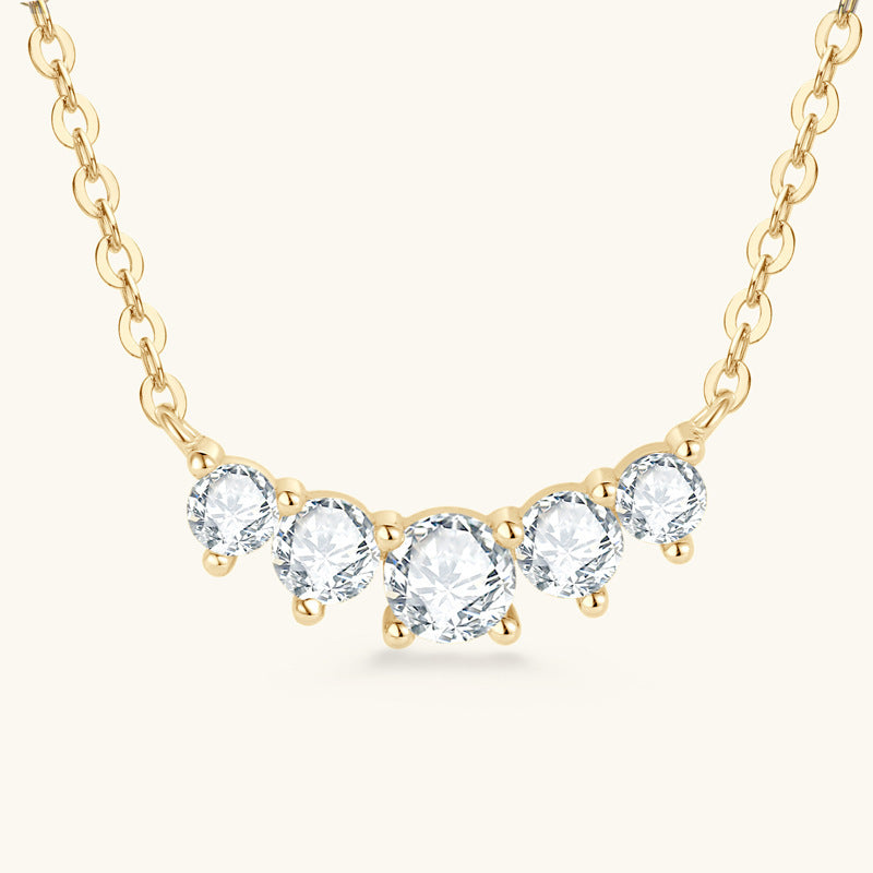 Brylee Moissanite Necklace