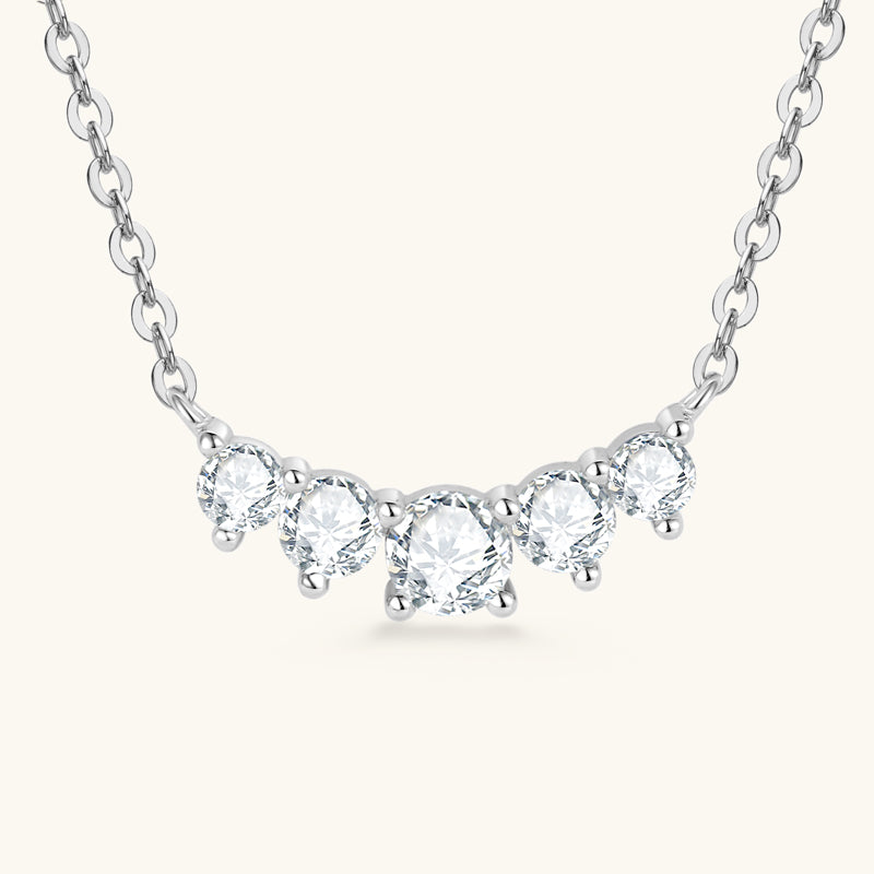 Brylee Moissanite Necklace