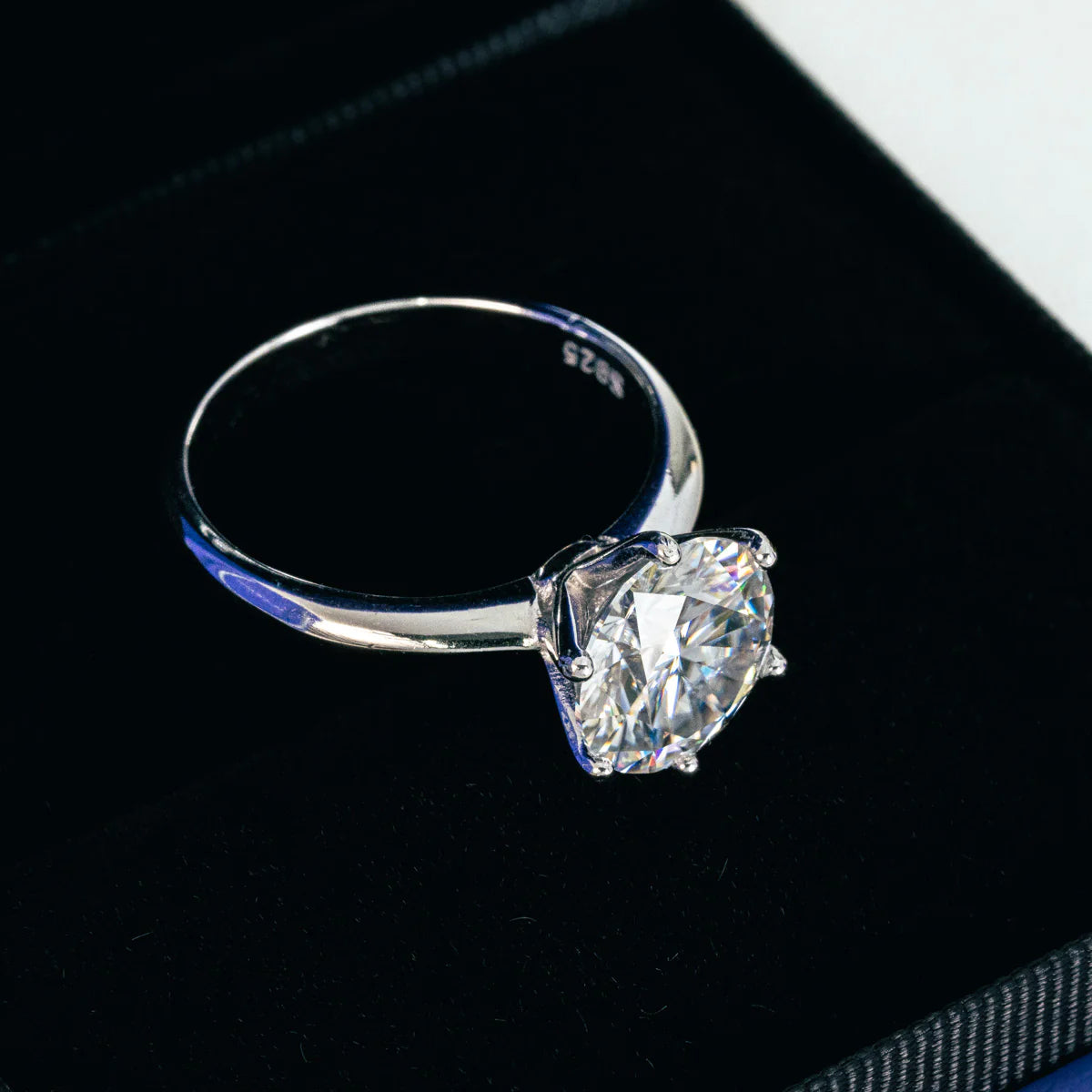 Demi Moissanite Ring