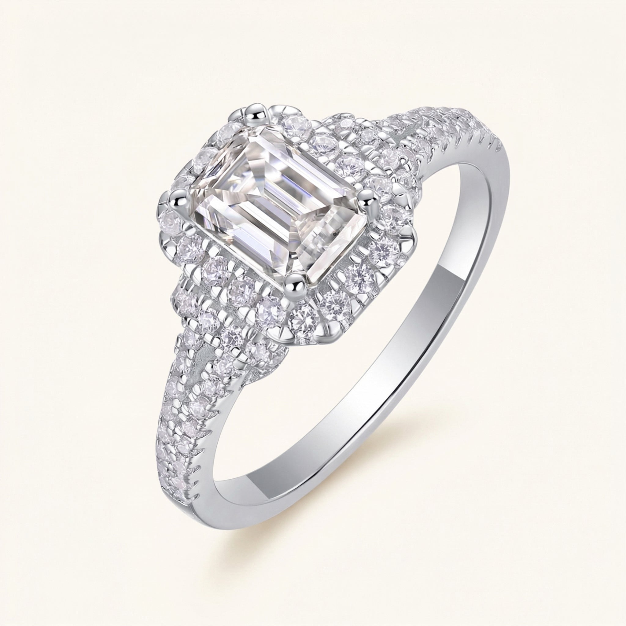 Eden Moissanite Ring