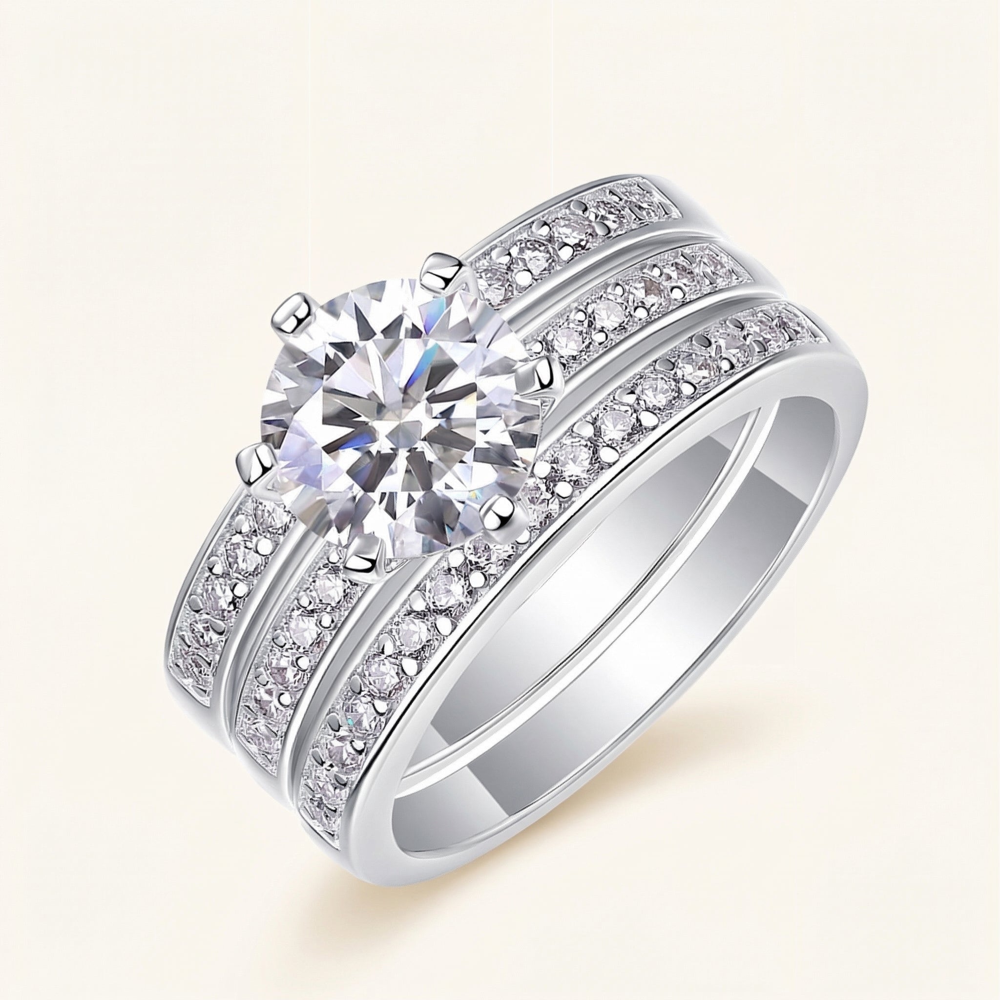 Nora Moissanite Ring