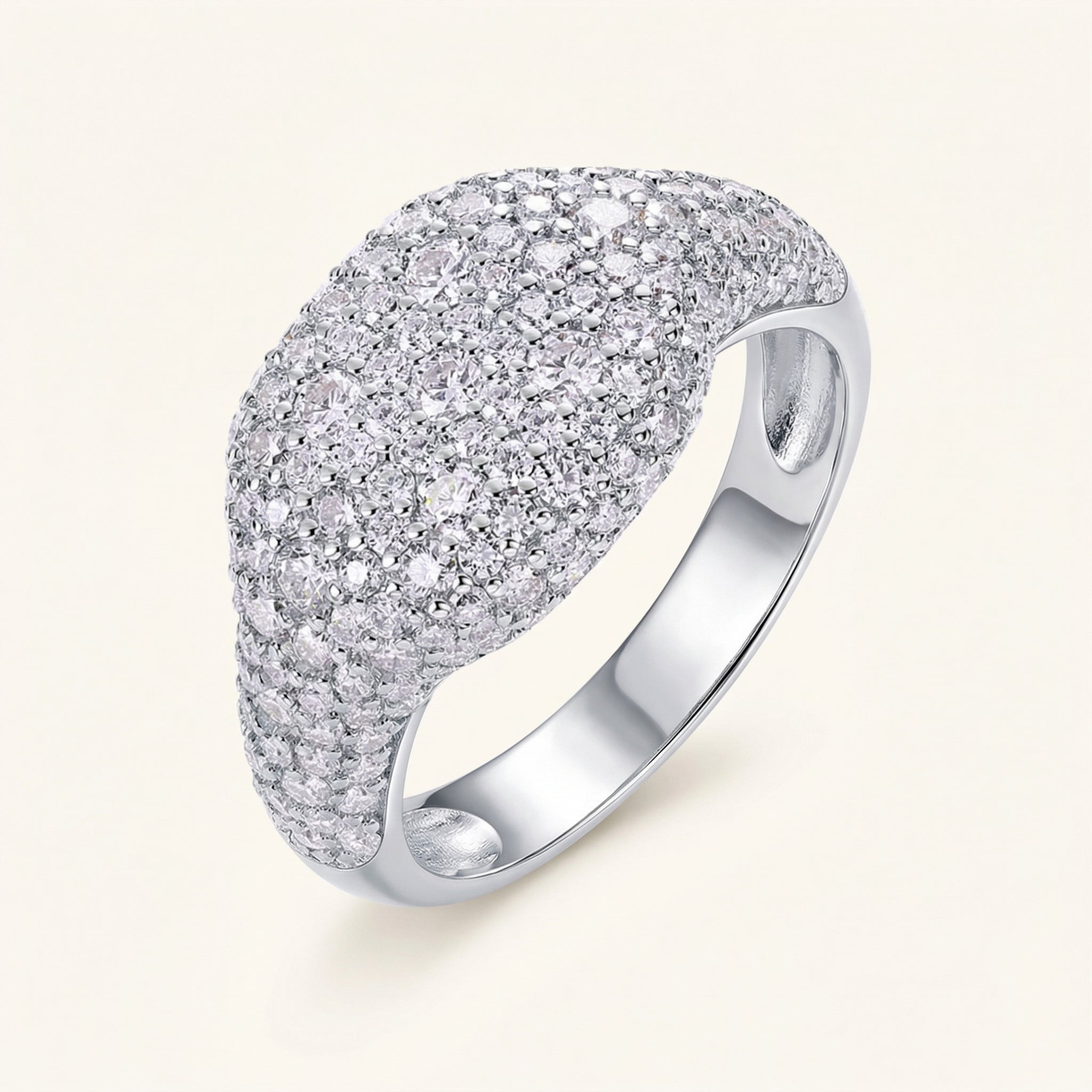 Vivian Moissanite Ring