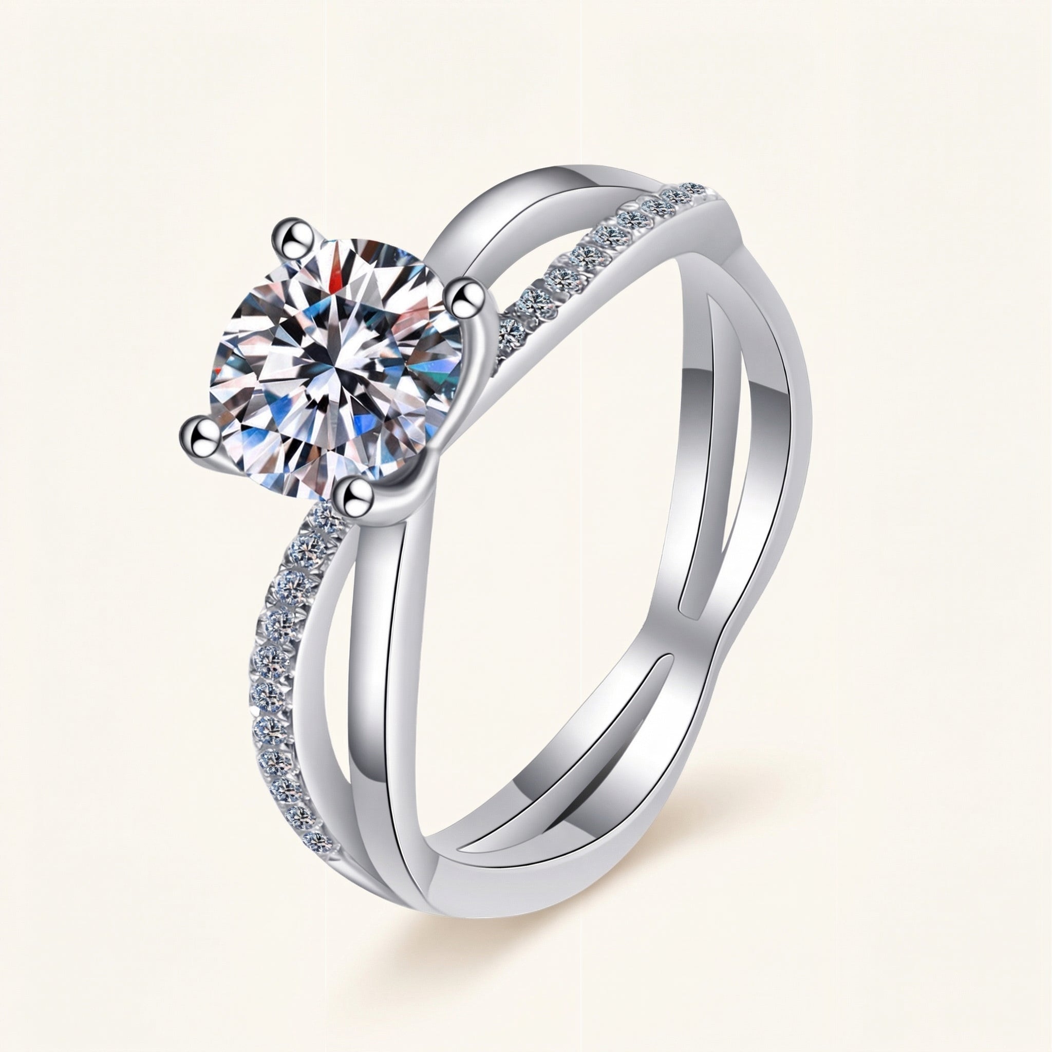 Halston Moissanite Ring